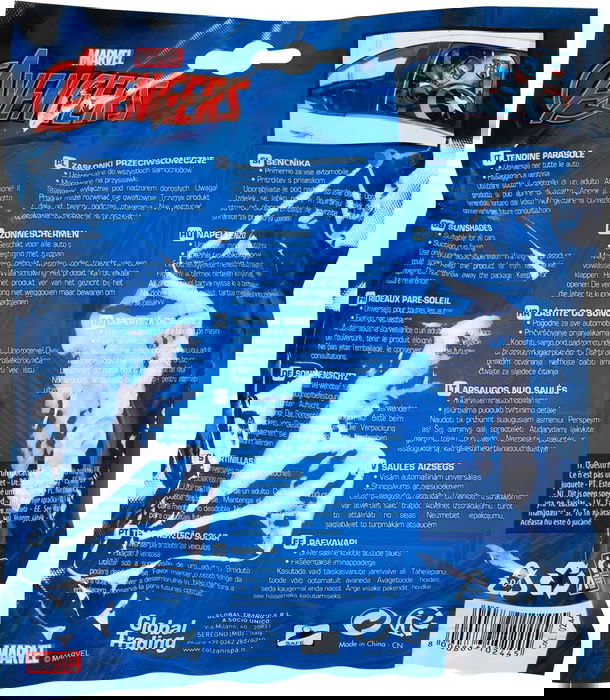 Parasol Lateral Capitán América CZ10244