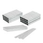 Workpro Kit de Grapas Variadas 20ga T50 (10 mm y 12 mm) y Clavos 18ga F (15 mm), 7500 uds