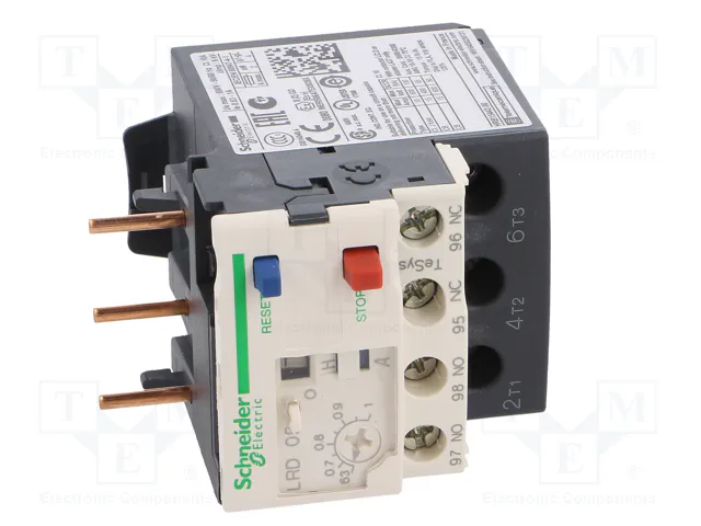 SCHNEIDER ELECTRIC Relé térmico TeSys D LRD05 0,63÷1A