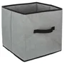 Five Cajón de almacenamiento 31 x 31 cm gris Polipropileno cartón
