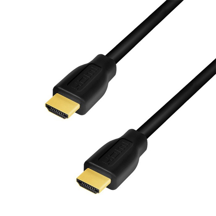 LogiLink CH0102 Cable HDMI 2.0 de 3 m, 4K/60 Hz, Negro