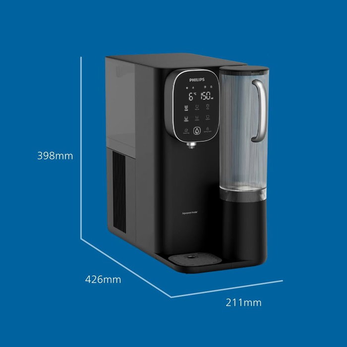 Botella Pulverizadora Philips Negro Plástico