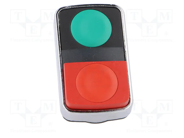 SCHNEIDER ELECTRIC Interruptor Doble Harmony XB4 Rojo/Verde 22mm SCHNEIDER ELECTRIC Interruptor Doble Harmony XB4 Rojo/Verde 22mm