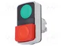SCHNEIDER ELECTRIC Interruptor Doble Harmony XB4 Rojo/Verde 22mm