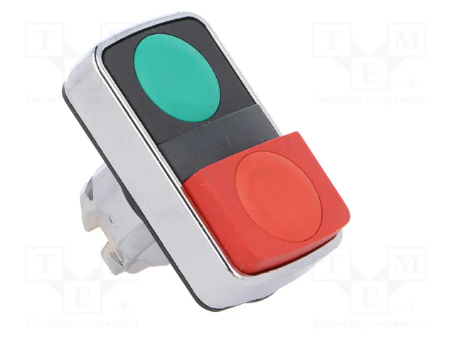 SCHNEIDER ELECTRIC Interruptor Doble Harmony XB4 Rojo/Verde 22mm SCHNEIDER ELECTRIC Interruptor Doble Harmony XB4 Rojo/Verde 22mm