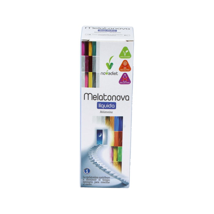 Nova Diet Melatonova Melatonina Líquida 30 ml Sabor Limón