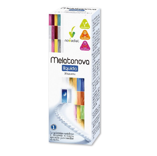 Nova Diet Melatonova Melatonina Líquida 30 ml Sabor Limón