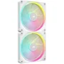 Corsair CO-9051032-WW Kit de Inicio de Dos Ventiladores iCUE LINK LX140 RGB Blanco