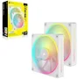 Corsair CO-9051032-WW Kit de Inicio de Dos Ventiladores iCUE LINK LX140 RGB Blanco