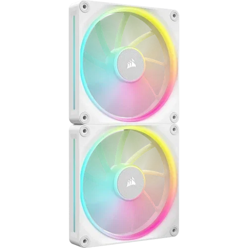 Corsair Kit de inicio de dos ventiladores iCUE LINK LX140 RGB Blanco Corsair Kit de inicio de dos ventiladores iCUE LINK LX140 RGB Blanco