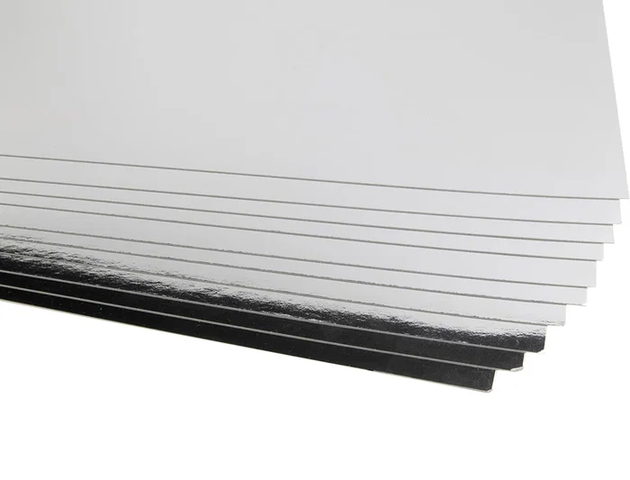 Liderpapel Cartulina 50x65 cm 235g/m2 Metalizada Plata