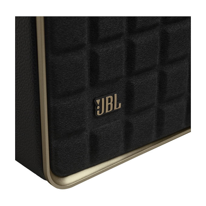 JBL Authentics 500 - Altavoz Bluetooth WiFi de 3.1 canales, Subwoofer de 16.5 cm, 270W, Negro/Oro, con USB-C, AirPlay, para uso universal, 135W RMS