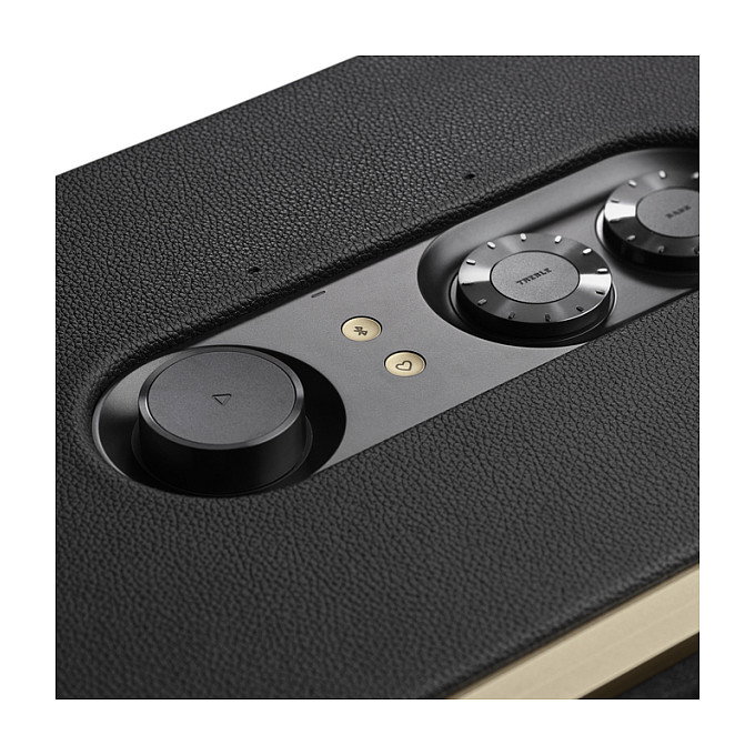 JBL Authentics 500 - Altavoz Bluetooth WiFi de 3.1 canales, Subwoofer de 16.5 cm, 270W, Negro/Oro, con USB-C, AirPlay, para uso universal, 135W RMS