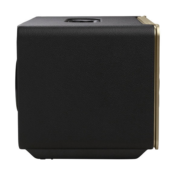 JBL Authentics 500 - Altavoz Bluetooth WiFi de 3.1 canales, Subwoofer de 16.5 cm, 270W, Negro/Oro, con USB-C, AirPlay, para uso universal, 135W RMS