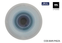 La Mediterranea Bajo Plato IRYS 2.0 Monaco Brillo