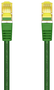 Aisens Cable de Red Cat.7 S/FTP PIMF AWG26 Verde 25cm