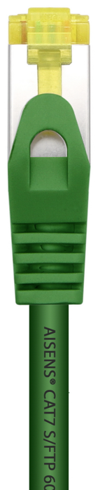 Aisens Cable de Red Cat.7 S/FTP PIMF AWG26 Verde 25cm Aisens Cable de Red Cat.7 S/FTP PIMF AWG26 Verde 25cm