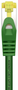 Aisens Cable de Red Cat.7 S/FTP PIMF AWG26 Verde 25cm