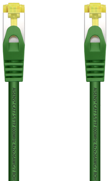 Aisens Cable de Red Cat.7 S/FTP PIMF AWG26 Verde 25cm Aisens Cable de Red Cat.7 S/FTP PIMF AWG26 Verde 25cm