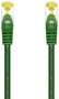 Aisens Cable de Red Cat.7 S/FTP PIMF AWG26 Verde 25cm