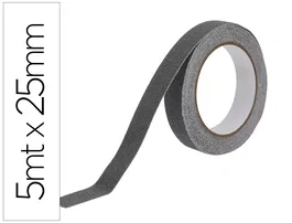 Q-connect Cinta antideslizante gris 5 m x 25 mm