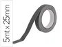 Q-connect Cinta antideslizante gris 5 m x 25 mm