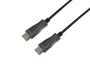 Equip 119439 Cable HDMI Activo Óptico 2.0, 20 m, 4K @ 60Hz, 240Hz, 18 Gbps, 3D, HDR, Negro