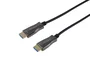 Equip 119439 Cable HDMI Activo Óptico 2.0, 20 m, 4K @ 60Hz, 240Hz, 18 Gbps, 3D, HDR, Negro