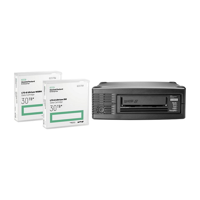 HP Enterprise HPE LTO-8 Ultrium WORM Data Cartridge 30TB Verde
