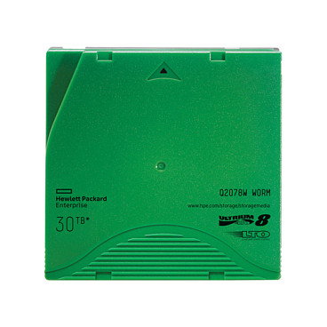 HP Enterprise HPE LTO-8 Ultrium WORM Data Cartridge 30TB Verde