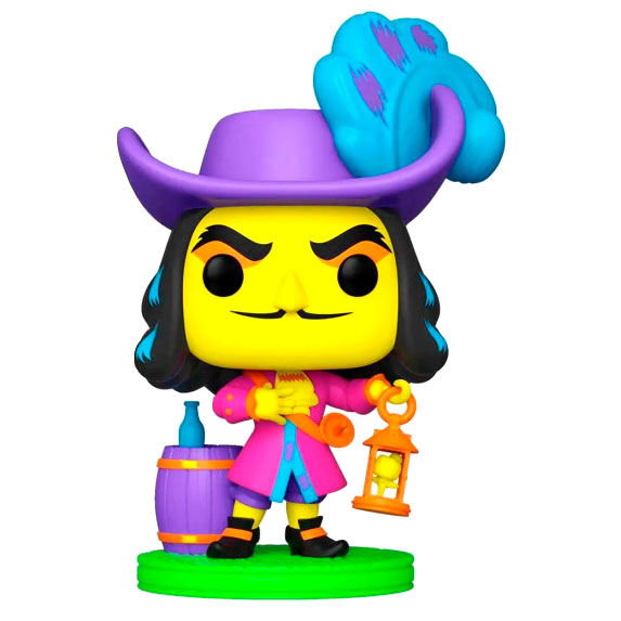 FUNKO Figura POP Disney Villains Hook Black Light Exclusive