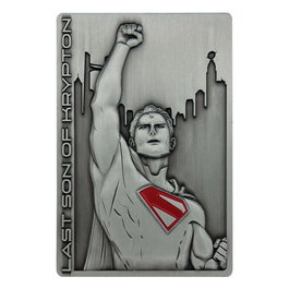 Superman 2025 Lingote Last Son of Krypton Limited Edition