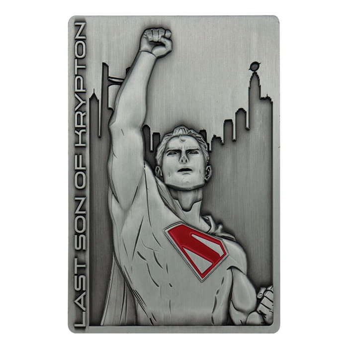 Superman 2025 Lingote Last Son of Krypton Limited Edition Superman 2025 Lingote Last Son of Krypton Limited Edition