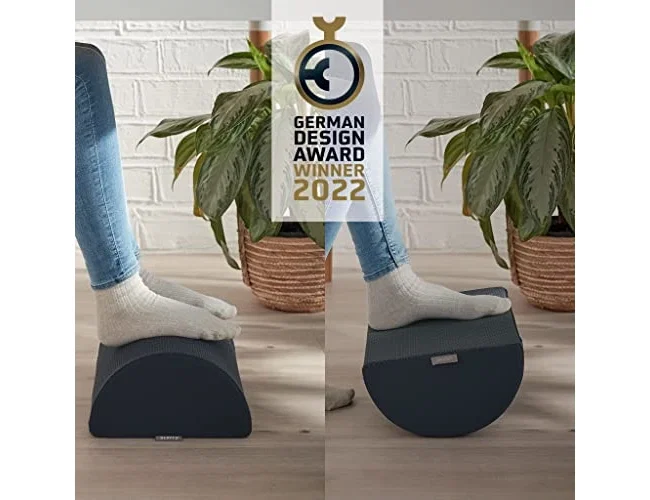 Leitz Reposapiés Ergo Cosy Gris Leitz Reposapiés Ergo Cosy Gris