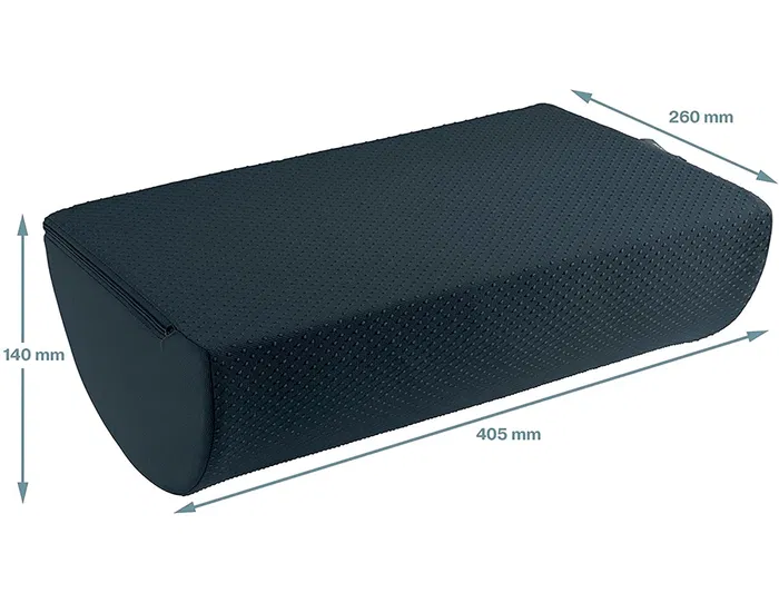 Leitz Reposapiés de Escritorio Ergo Cosy, Gris, 260x140x405 mm