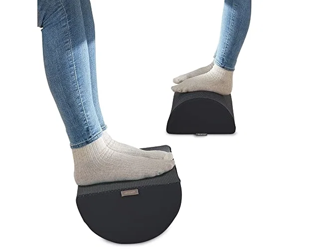 Leitz Reposapiés Ergo Cosy Gris Leitz Reposapiés Ergo Cosy Gris