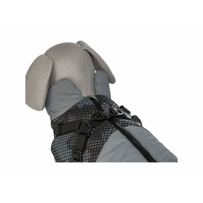 Abrigo para Perro Trixie Pontis Reflect Gris XXS Abrigo para Perro Trixie Pontis Reflect Gris XXS