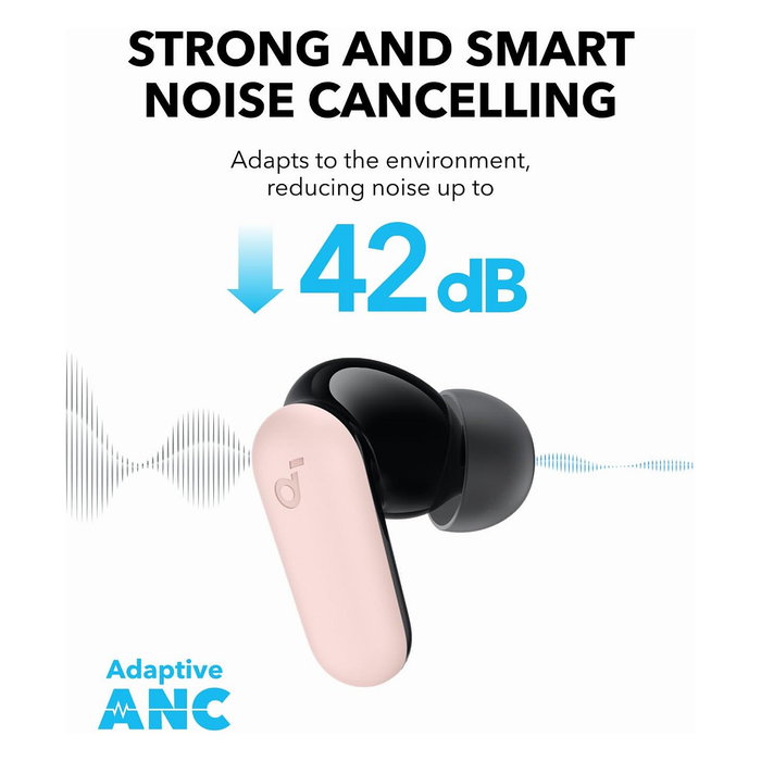 Anker Soundcore P30i Auriculares Inalámbricos True Wireless Rosa