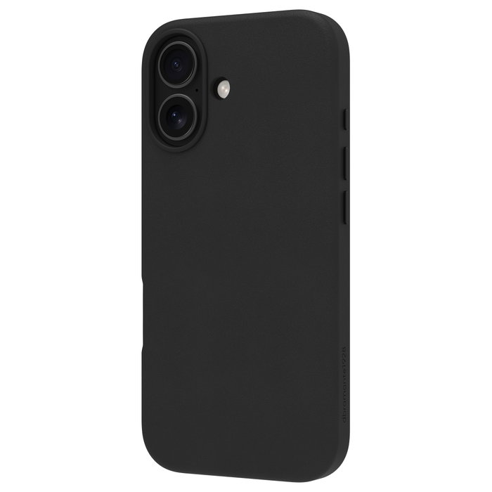 dbramante1928 Lynge MS Funda Folio de Cuero para iPhone 17 - Negro con Bolsillo para Tarjetas y Carga MagSafe