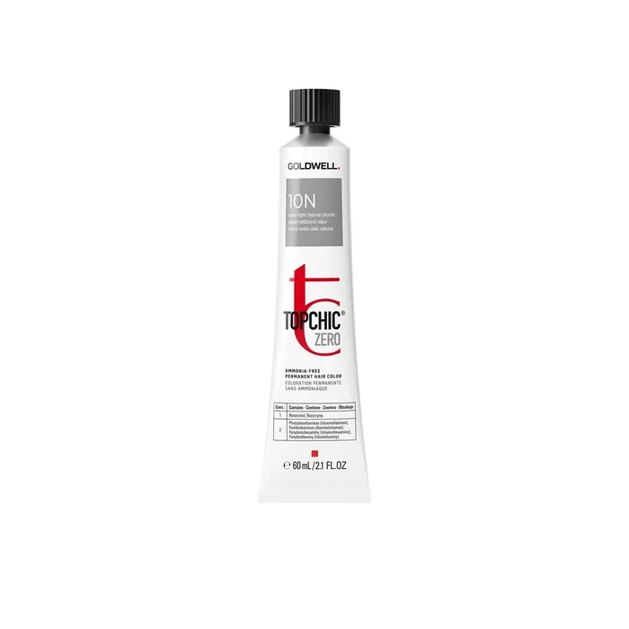 Goldwell TopChic Zero 10N Extra Light Natural Blonde sin amoníaco 60 ml Goldwell TopChic Zero 10N Extra Light Natural Blonde sin amoníaco 60 ml