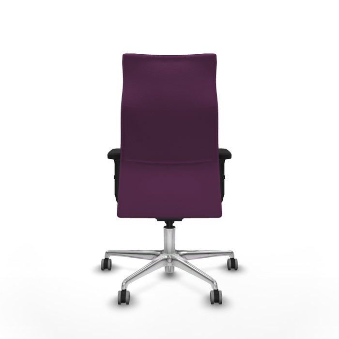 PIQUERAS Y CRESPO Sillón Albacete Morado con Mecanismo Sincro y Base de Aluminio PIQUERAS Y CRESPO Sillón Albacete Morado con Mecanismo Sincro y Base de Aluminio
