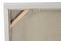 DKD Home Decor Cuadro Boho Blanco Natural Lienzo MDF 82 x 82 x 4.5 cm (2 Unidades)