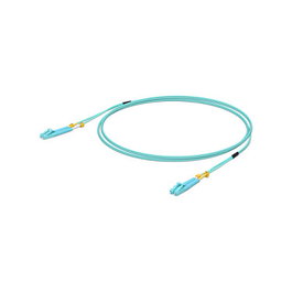 Ubiquiti UOC-2 Cable de Fibra Óptica UniFi ODN OM3, LC/LC, 2 metros, 10GbE, Aguamarina