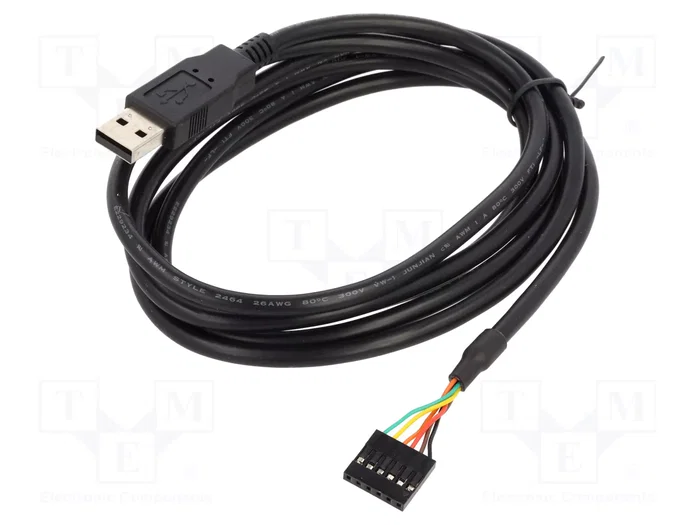 DeLOCK Konverter USB 2.0 a TTL 6 pines, 1,8 m (3,3 V) DeLOCK Konverter USB 2.0 a TTL 6 pines, 1,8 m (3,3 V)