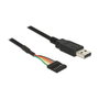 DeLOCK Conversor USB 2.0 a TTL 6 Pin, 1,8 m (3,3 V)