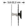 Hama Soporte Mural de Brazo Articulado Negro para 32-65 pulgadas