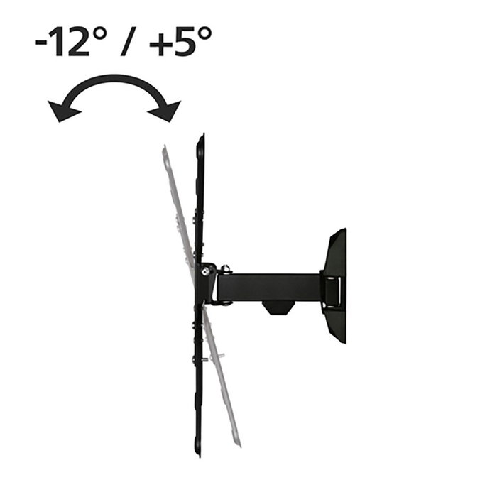 Hama Soporte Mural de Brazo Articulado Negro para 32-65 pulgadas