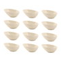 Summa Bol Inclinado 18 cm de Porcelana, Color Marfil, Capacidad 40 cl - Vajilla (Set de 12)