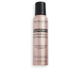 Revolution Make Up SUPERFIX Super Hold Misting Spray 150 ml - Fijador de Maquillaje con Efecto Mate y Larga Duración