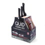 Set 3 Sartenes Aluminio Prensado y 2 Tap Terrazo Quid 20-24-28 cm, 24-28 cm,